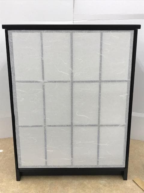 お値下げしました。茶道 黒塗り茶箱No7