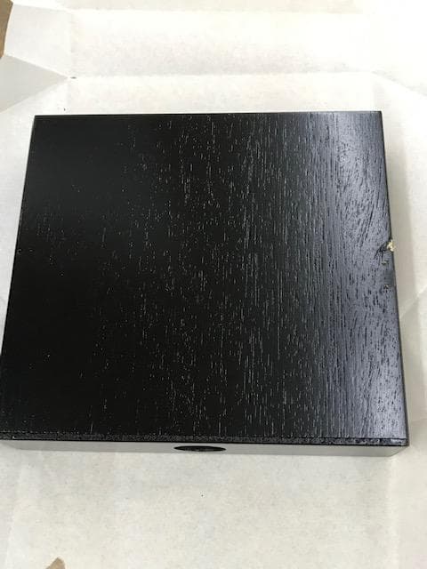 お値下げしました。茶道 黒塗り茶箱No7