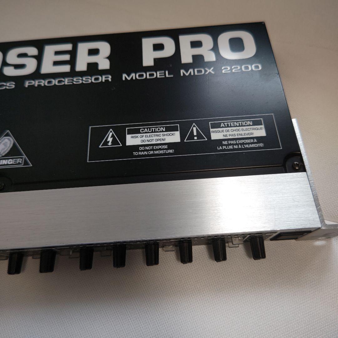 BEHRINGER べリンガー MDX2200 コンプレッサー
