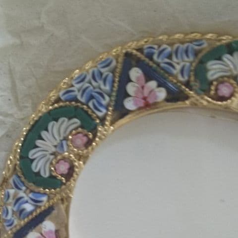 ヴェネチアのミクロモザイク  アート写真たて