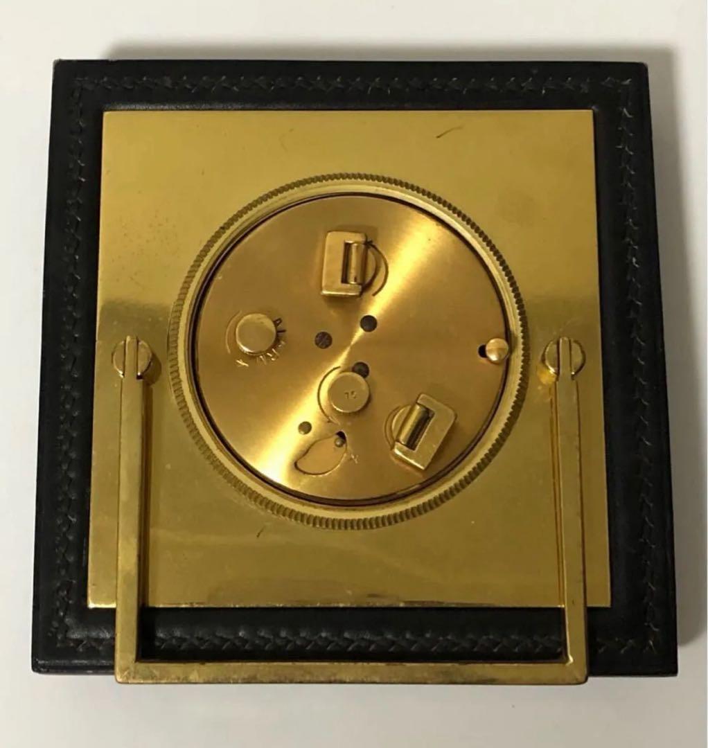 HERMES 稼動品 手巻き目覚まし時計 エルメス HA-4695