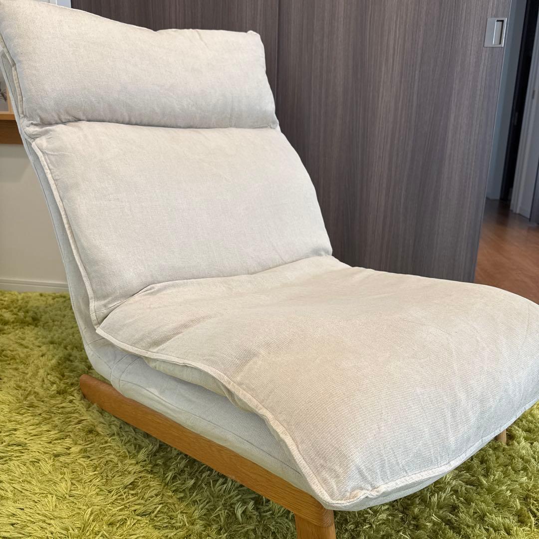 【美品】無印良品　リクライニングソファ　1人掛け