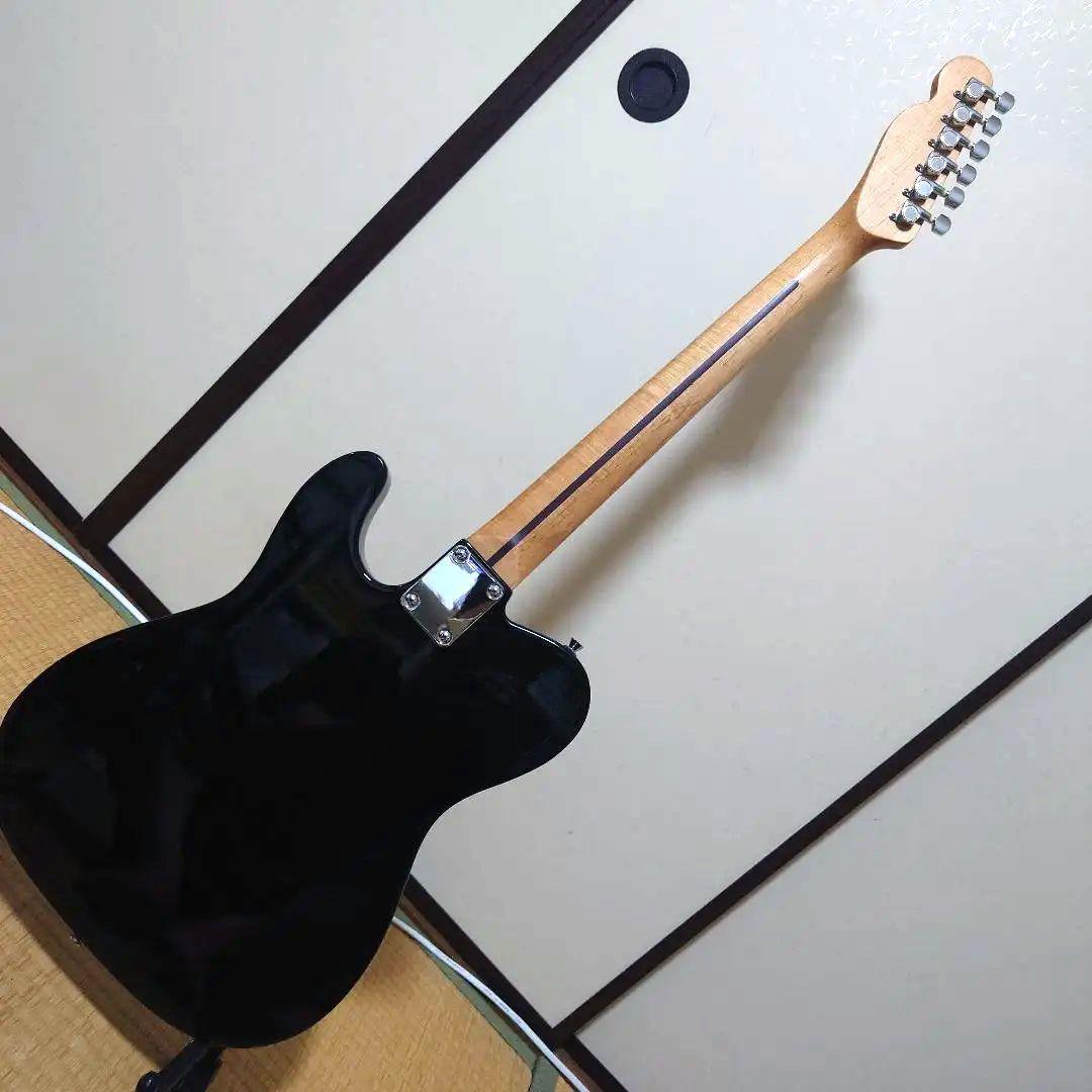 Jerma エレキギター ブラック‼️テレキャスター‼️動作確認済み