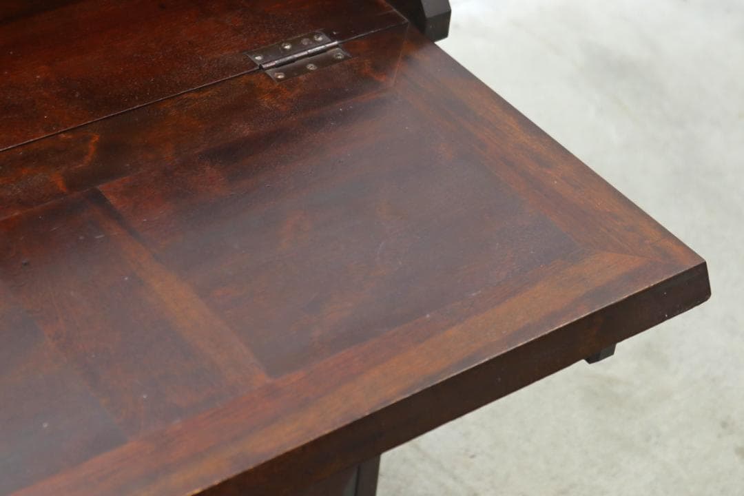 松本民芸家具 ライティングビューロー ミズメザクラ無垢材 デスク キャビネット