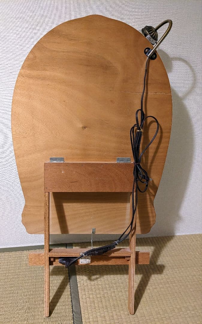 フランス調　照明つき姿鏡