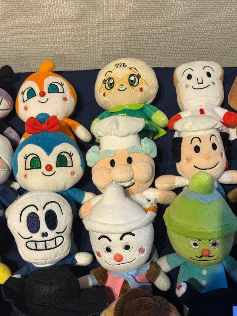 美品】アンパンマン プリちぃビーンズ ぬいぐるみ 37種類 コンプリート