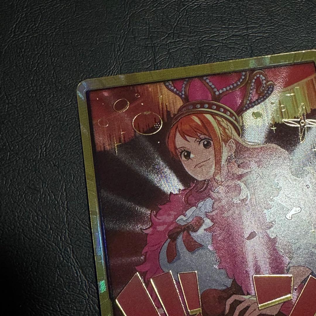 ワンピースカード ヒロインエディション ドンカード ナミ 金 スーパーパラレル