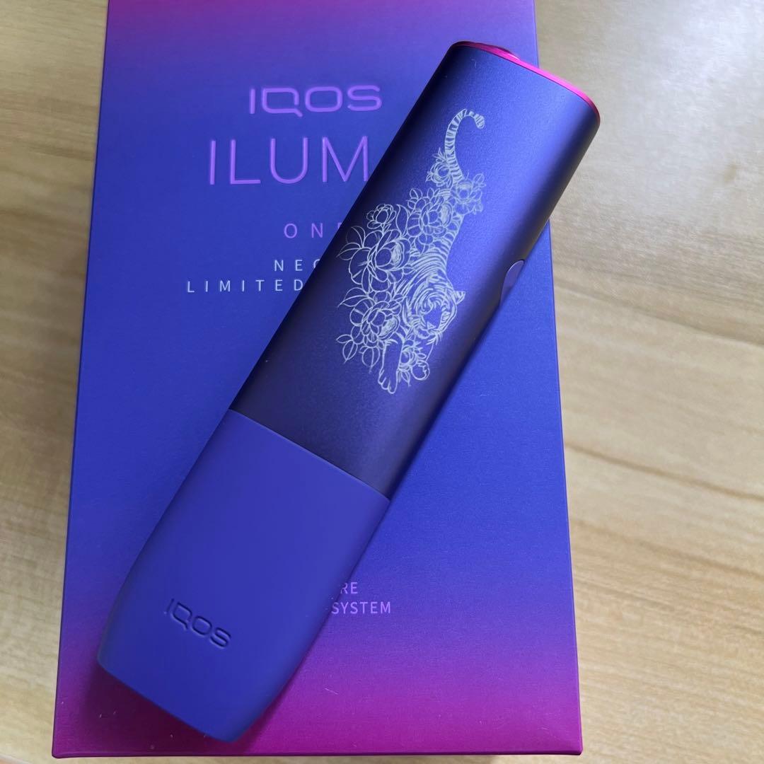 ０iQOS ILUMA ONE アイコス イルマ　ワン　ネオンレーザー加工 トラ