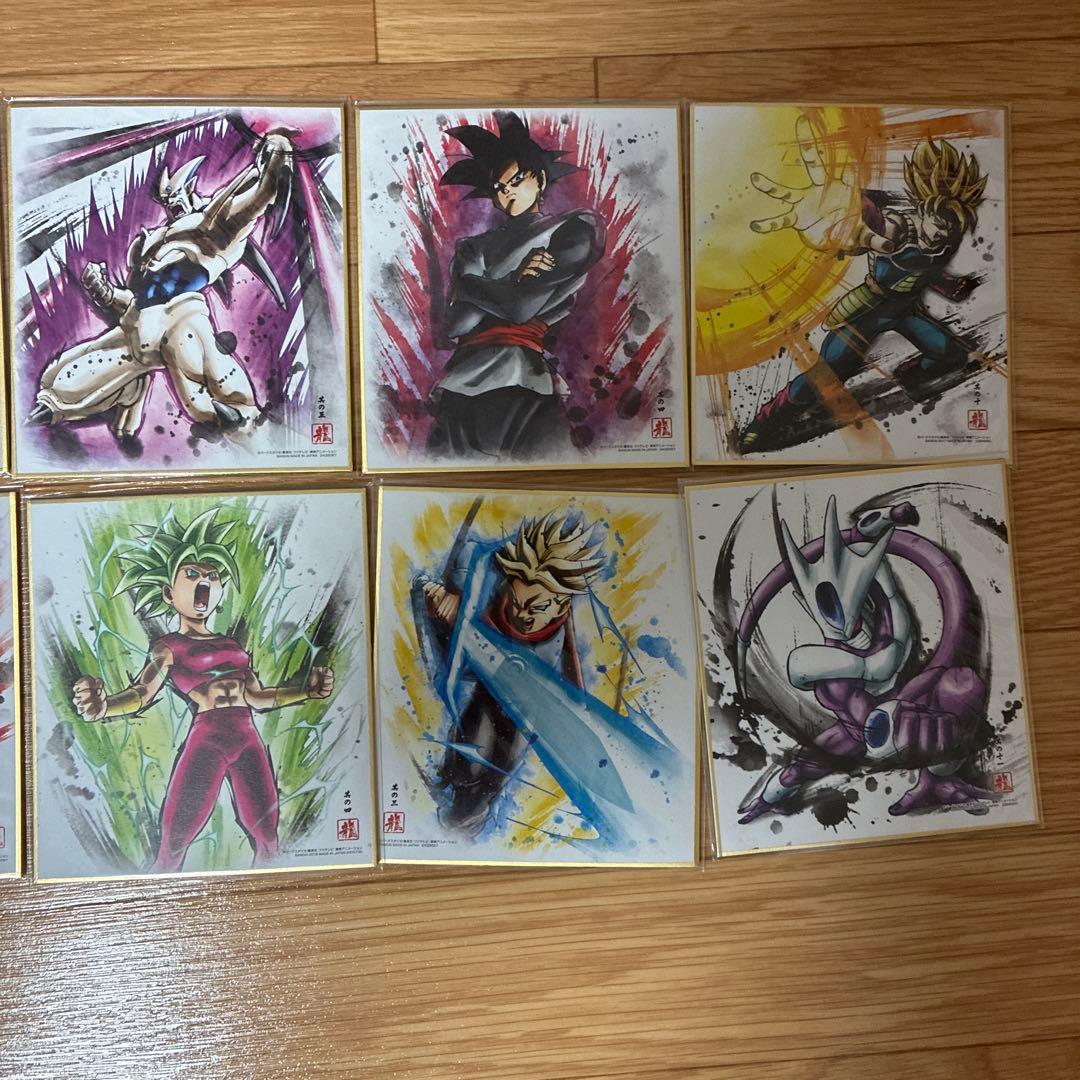 ドラゴンボールフィギュア&ドラゴンボール色紙12枚