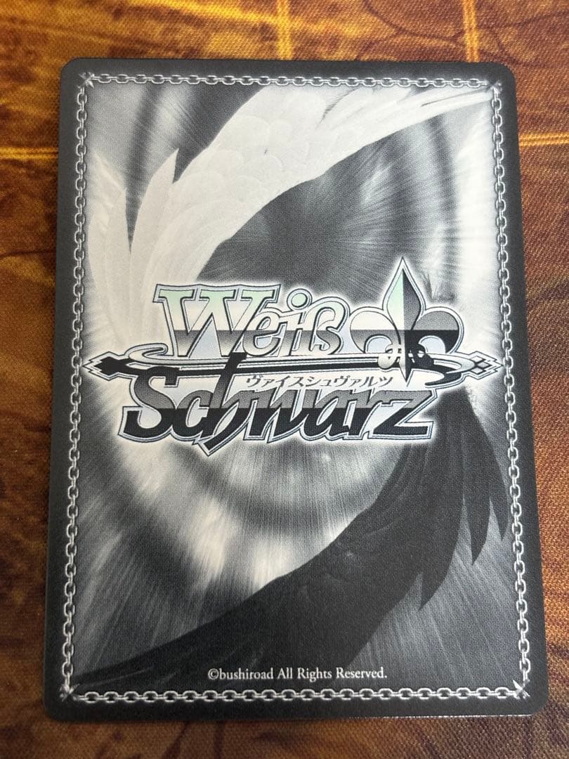 WS ヴァイスシュヴァルツ　クラスNO.1美少女 夕　SP サイン