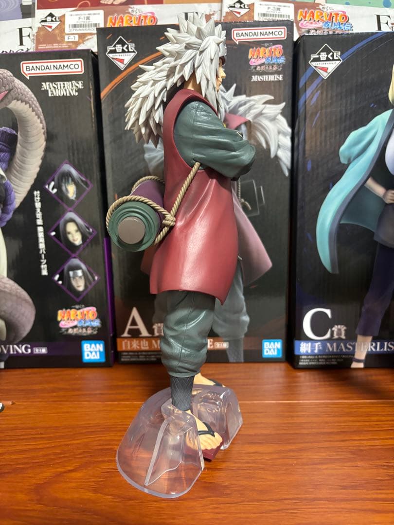 一番くじ NARUTO-ナルト- 疾風伝 伝説の三忍　3体セット　2/8まで