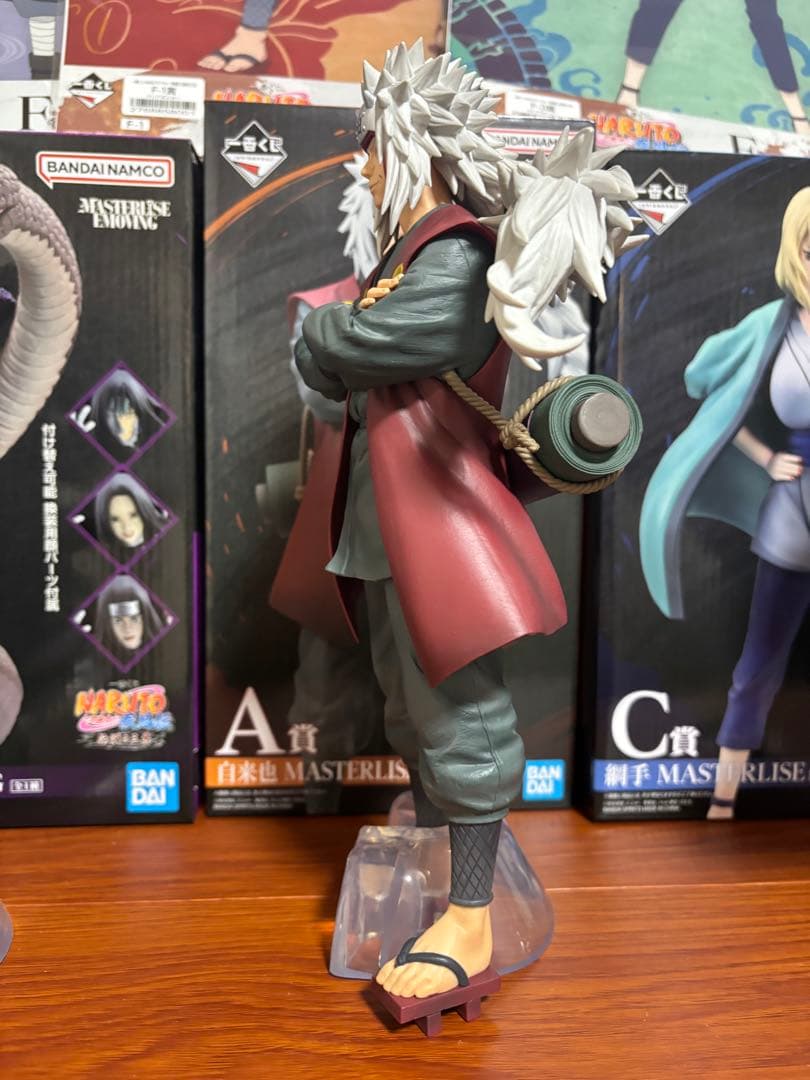 一番くじ NARUTO-ナルト- 疾風伝 伝説の三忍　3体セット　2/8まで