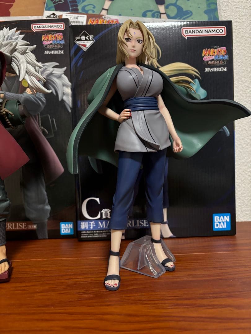 一番くじ NARUTO-ナルト- 疾風伝 伝説の三忍　3体セット　2/8まで