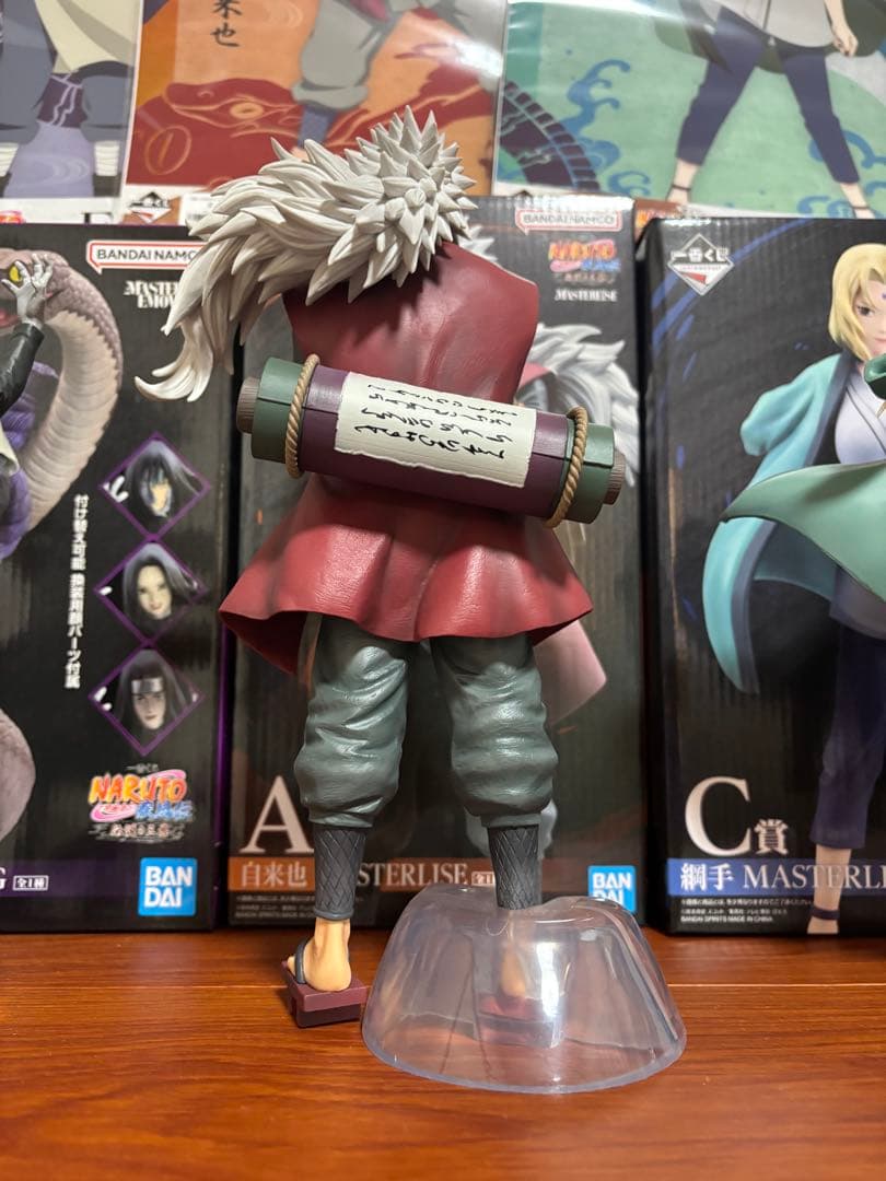 一番くじ NARUTO-ナルト- 疾風伝 伝説の三忍　3体セット　2/8まで