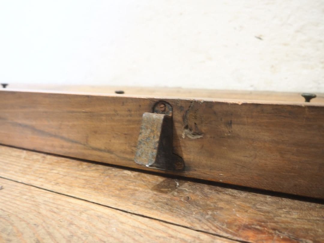 1176 ②アンティーク　ウォールフック　壁掛け　帽子掛け　金具　古家具　レトロ