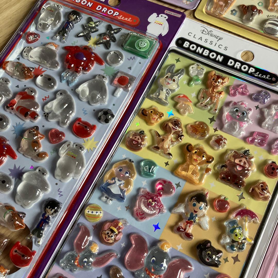 BONBON DROPシール　新作　ディズニー　8枚セット