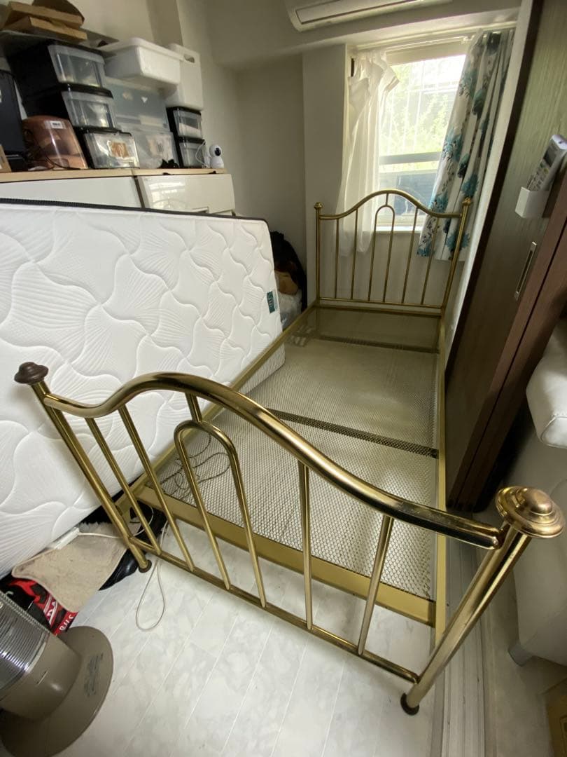 姫系ベッド　シングル　引き取り可