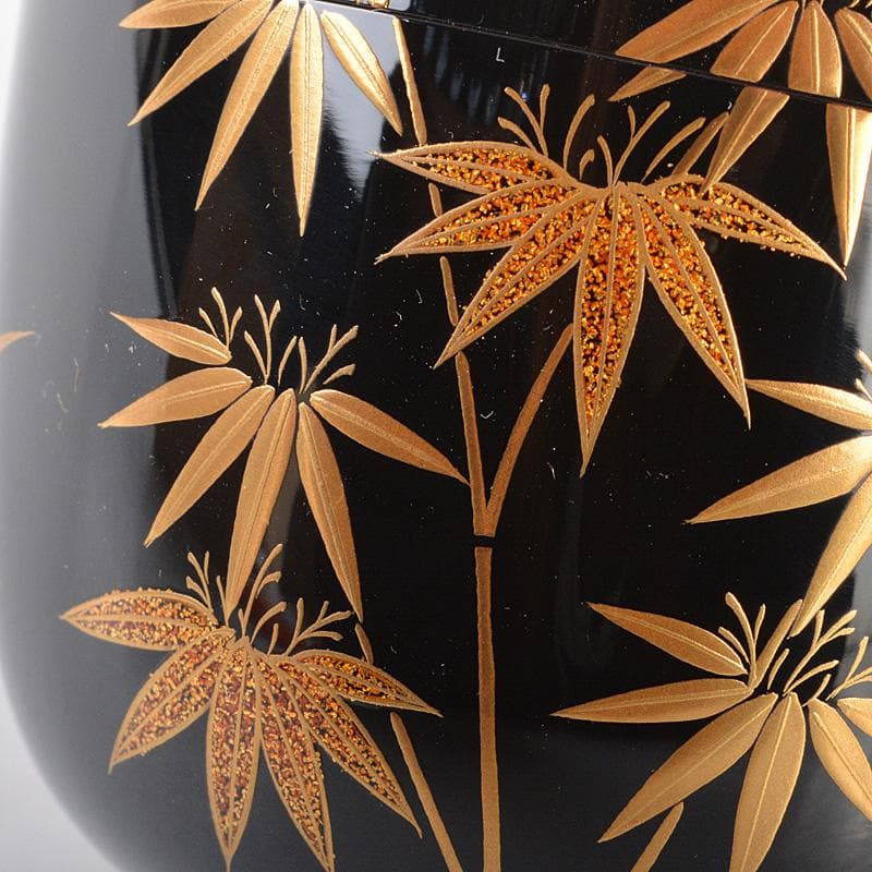 茶道具 山中塗 呉藤穣太郎作 四君子蒔絵 大棗 共箱 V R5448 - メルカリ