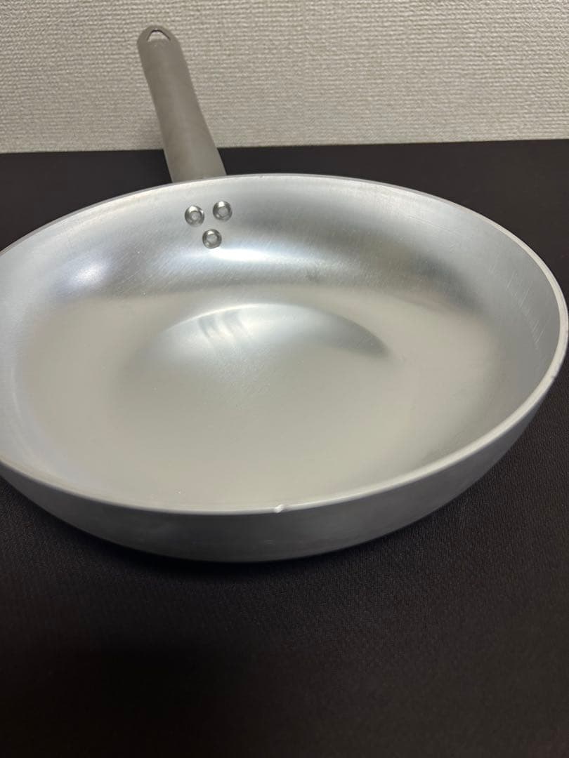 ぺんてる アニェリ 高スキップソースパン 筒状ハンドル プロ仕様 アルミ24cm