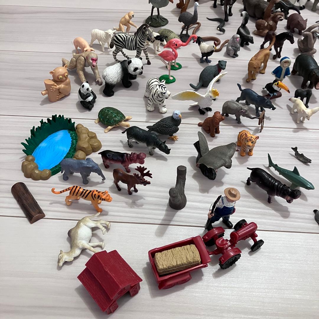 アニア　シャライヒ　アニマル　動物　海の生き物　昆虫　フィギュア　セット