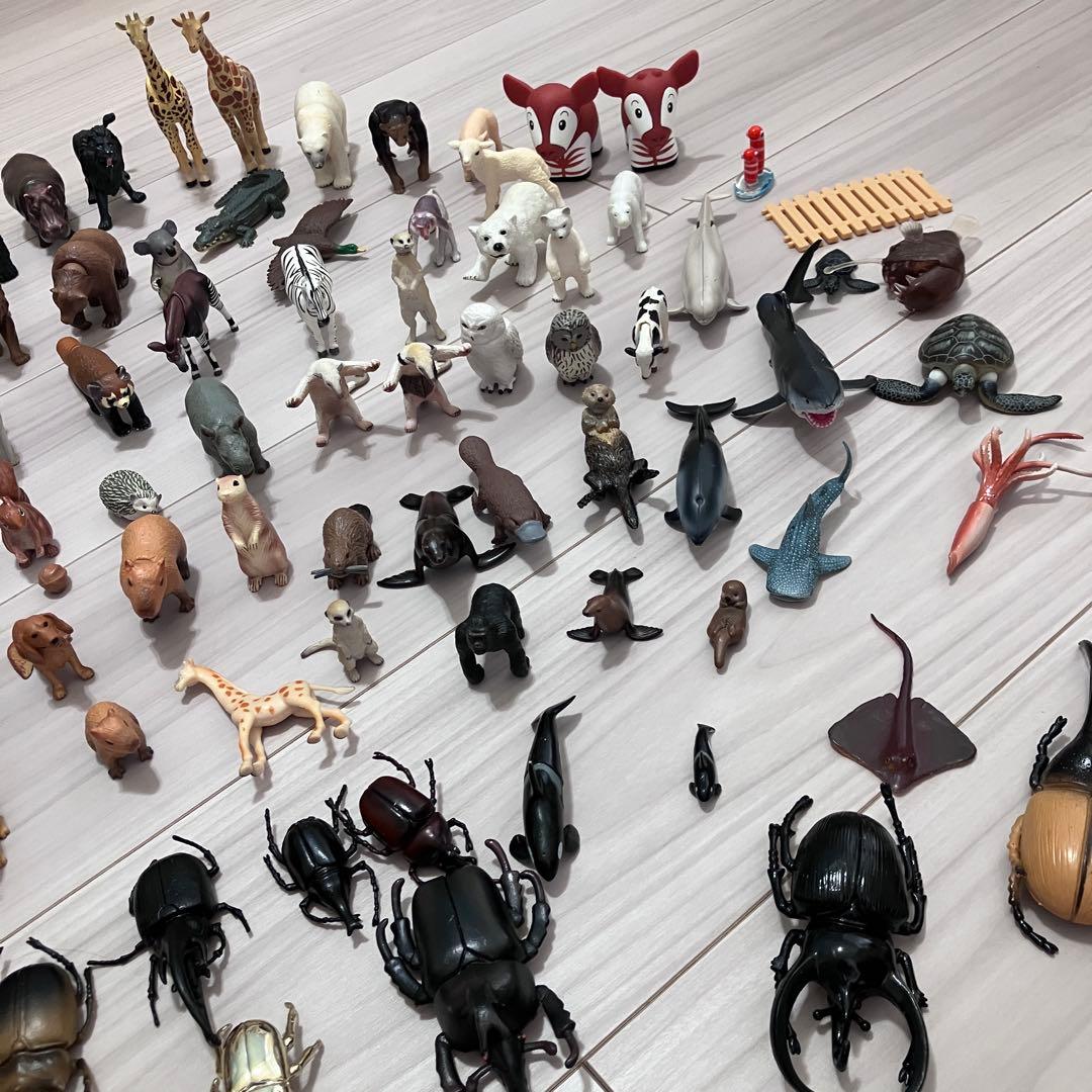 アニア　シャライヒ　アニマル　動物　海の生き物　昆虫　フィギュア　セット