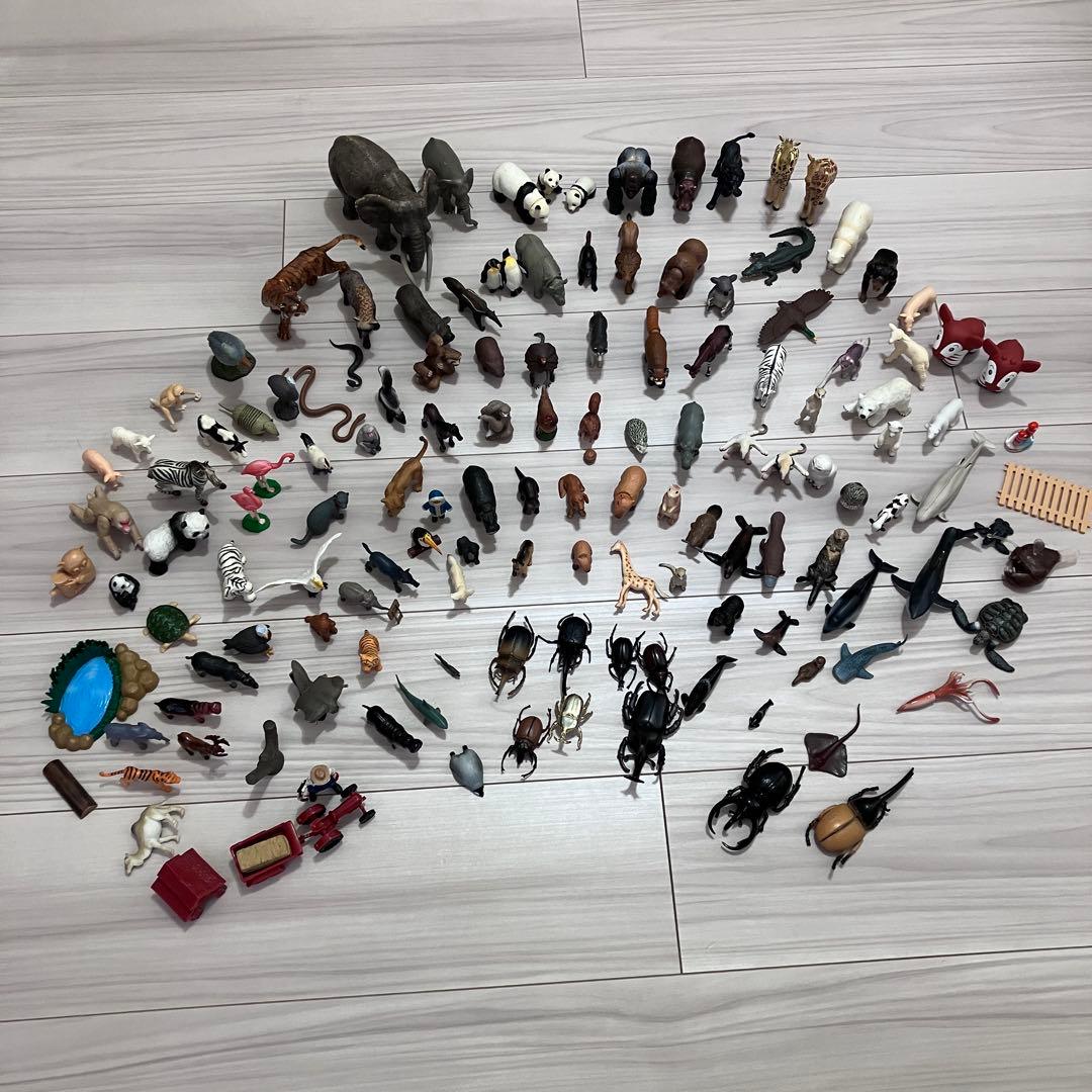 アニア　シャライヒ　アニマル　動物　海の生き物　昆虫　フィギュア　セット