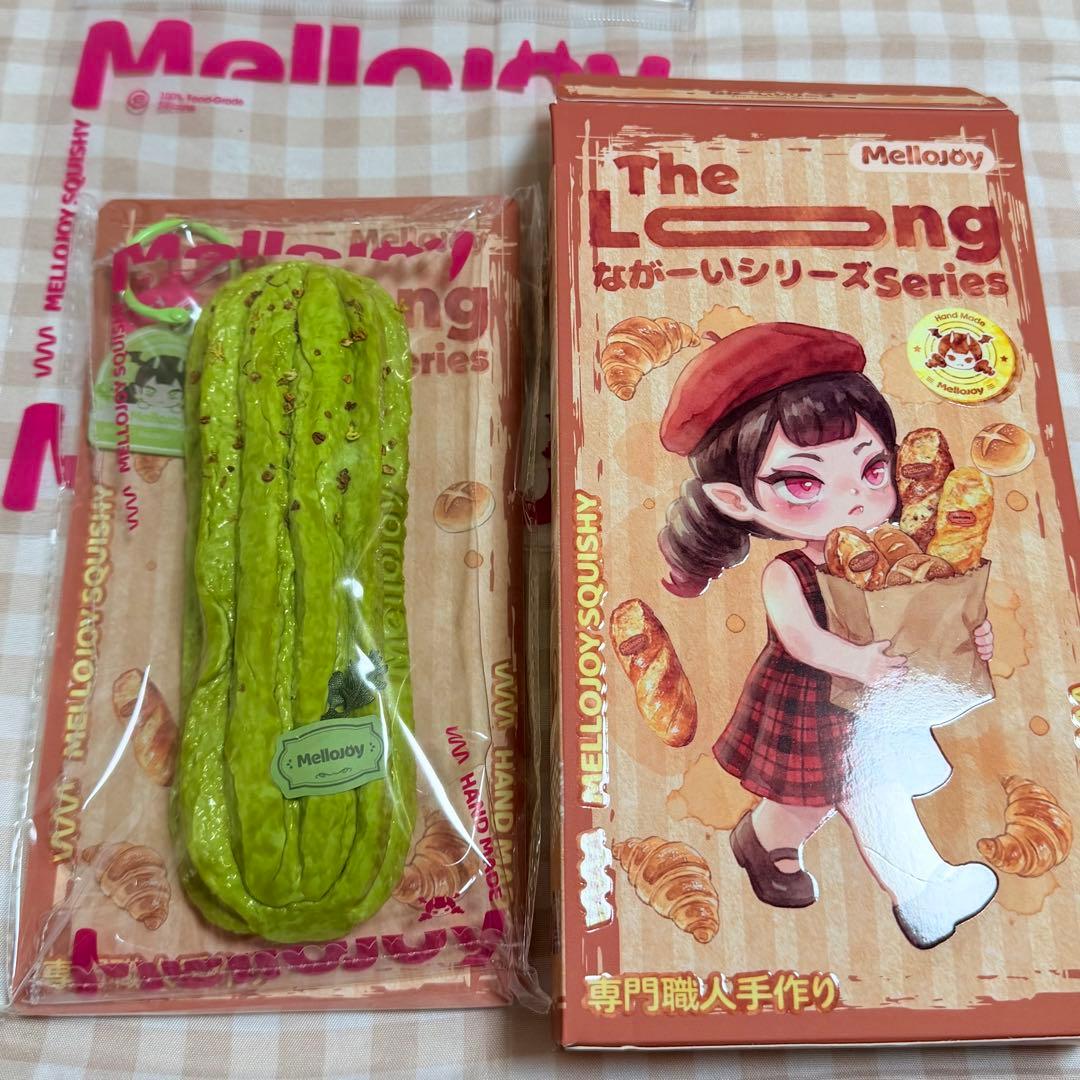 Mellojoy スクイーズ The Long ながーいシリーズ 抹茶チュロス - メルカリ