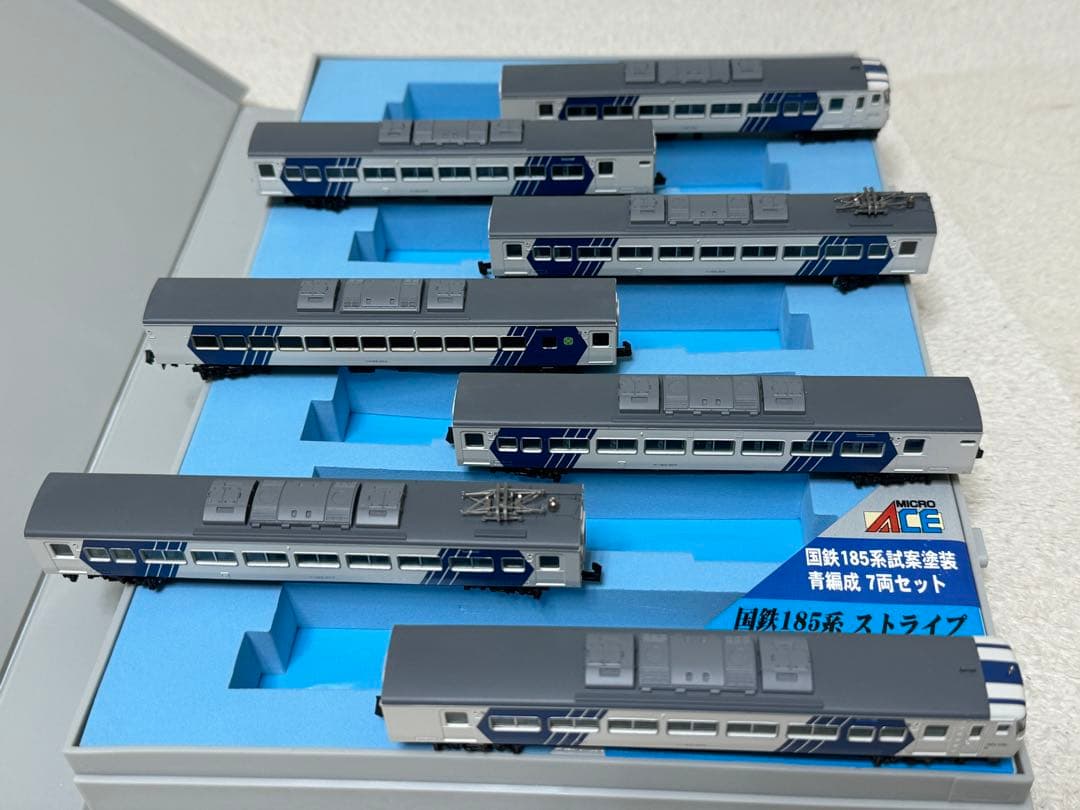 Nゲージ　A4163 国鉄185系 試案塗装・青編成 7両セット 【限定品】