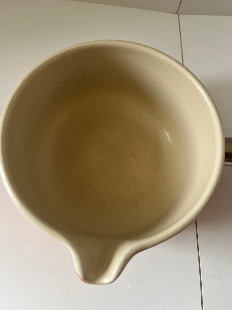 廃盤　ヴィンテージ ルクルーゼ　ソースパン　ミルクパン　14cm オレンジ