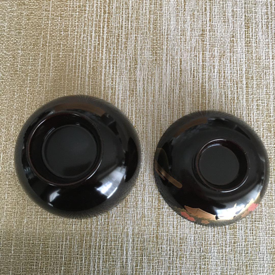 会津塗　吸物椀　5客セット