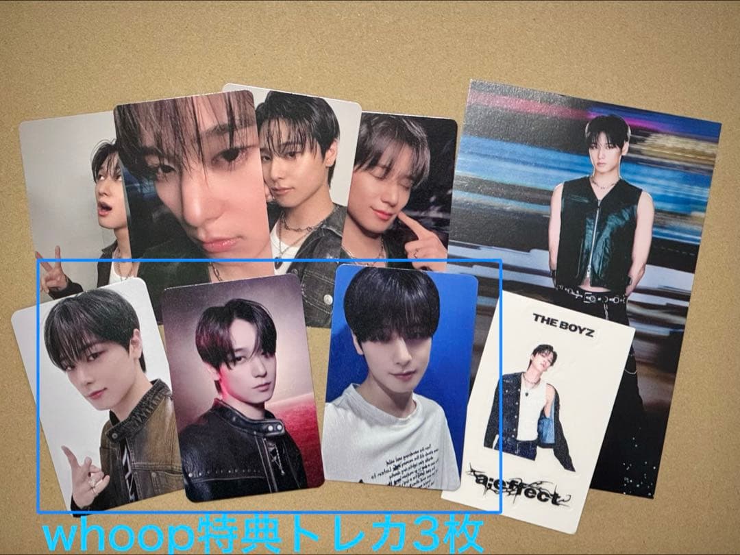 theboyz ドボイズ ジュヨンwhoop 東京大阪 特典 トレカセット - メルカリ