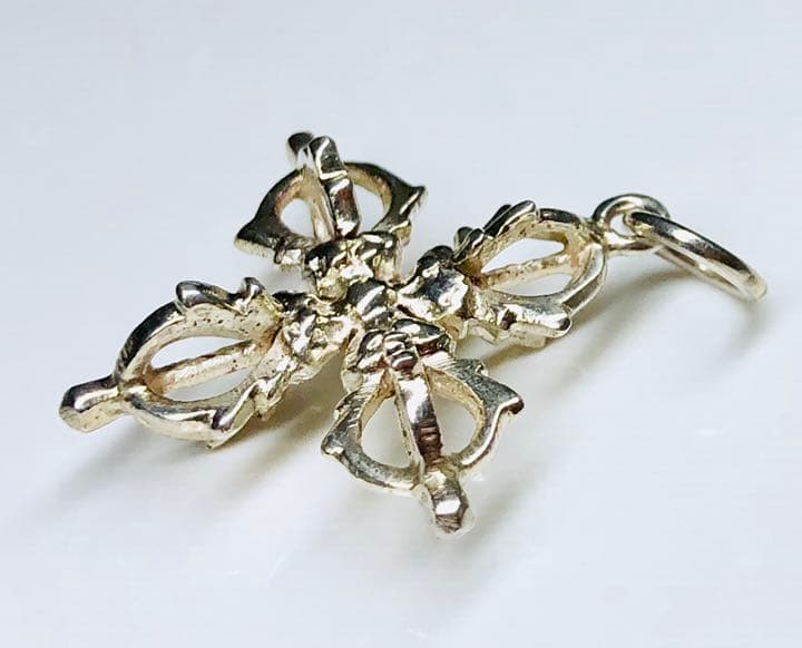 密教法具バズラ&プルパ（シルバー製）