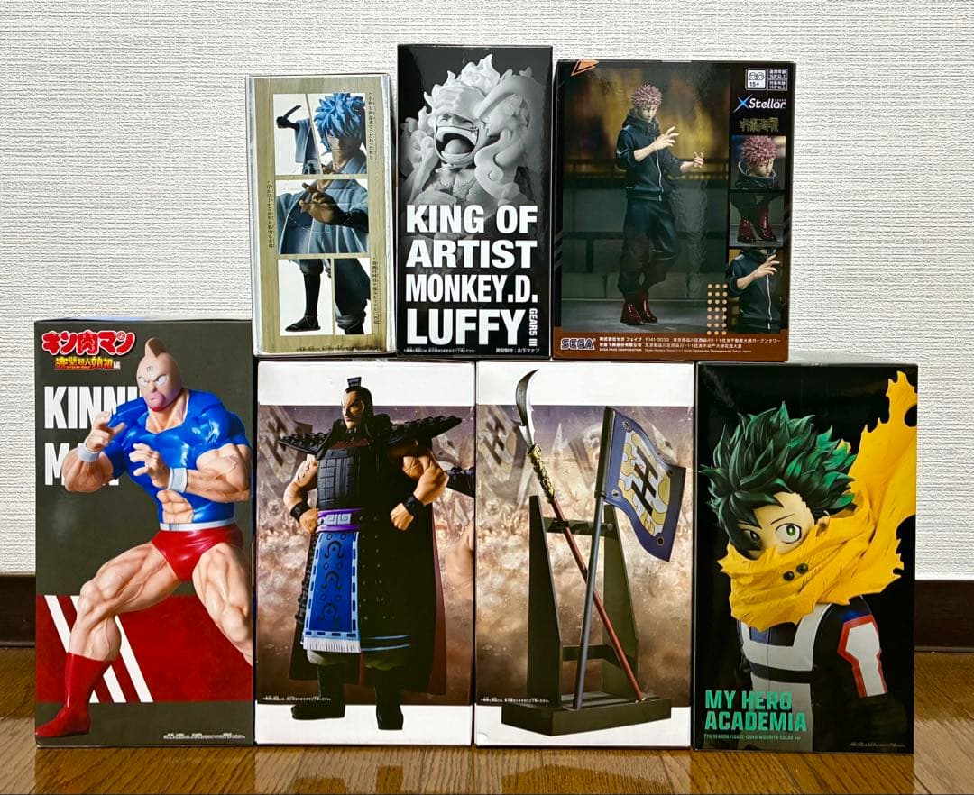 人気anime フィギュア 7種7体セット】まとめ売り＊＊ - メルカリ