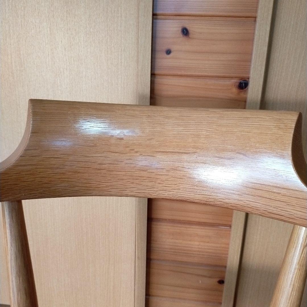 訳あり品　飛騨産業　キツツキ　クレセント　アームチェア