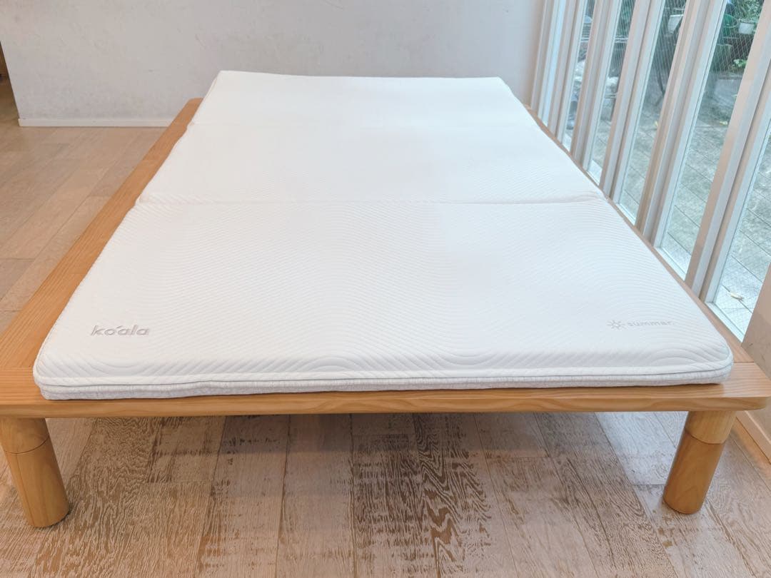 ✨快適快眠✨コアラ布団OASIS セミダブル 三つ折り 折りたたみ布団✨美品✨