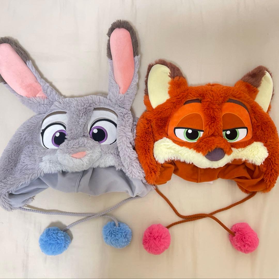 ディズニー ズートピア ジュディ ニック ファンキャップ - メルカリ