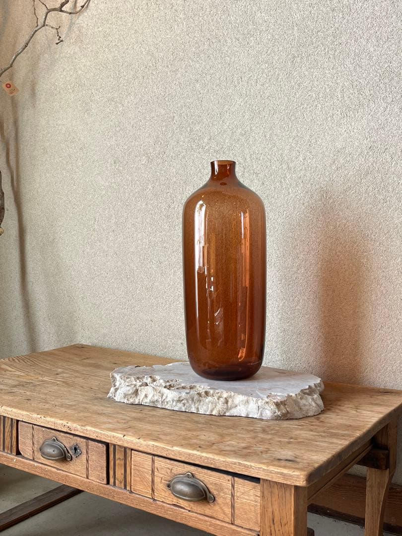 LSA ブラウンガラス 高さ38cm