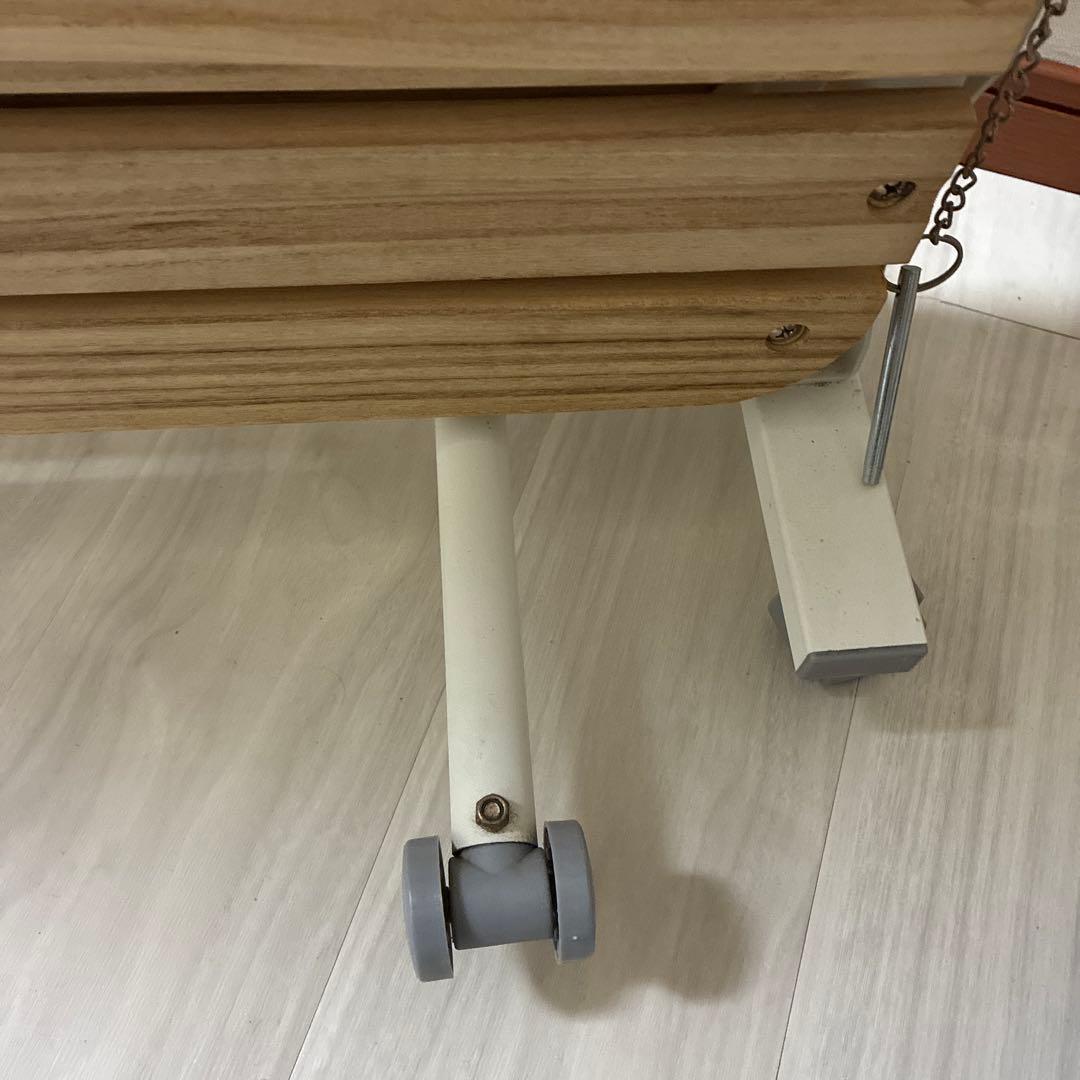 ニトリ　折りたたみ桐スノコベッド