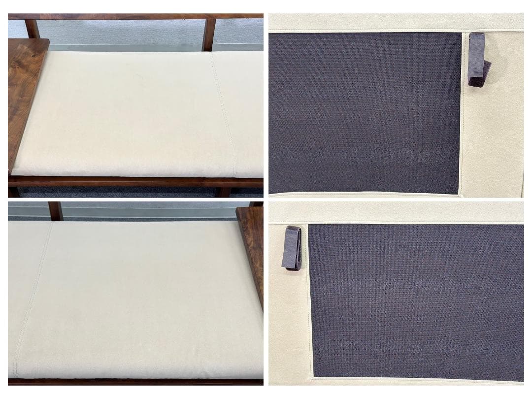 ■HIDA/飛騨産業■森のことば　3Pソファ　ウォルナット　無垢材　シンプル