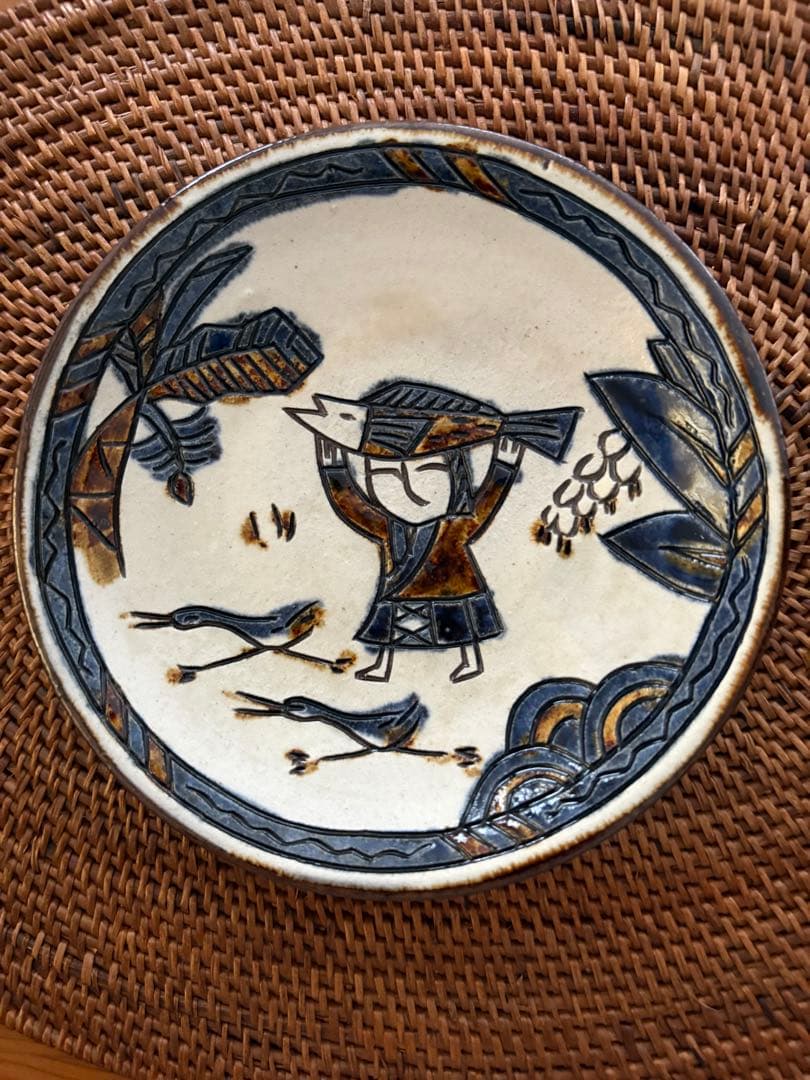 やちむん　アトリエ五香屋　5寸皿セット