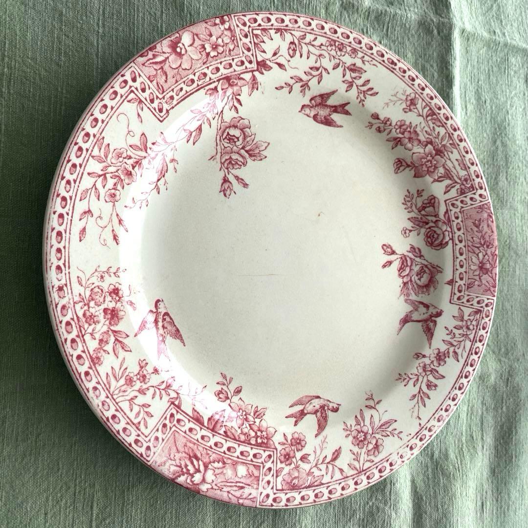 【じえいこあらページです】Bordeaux プレートセットツバメ7枚