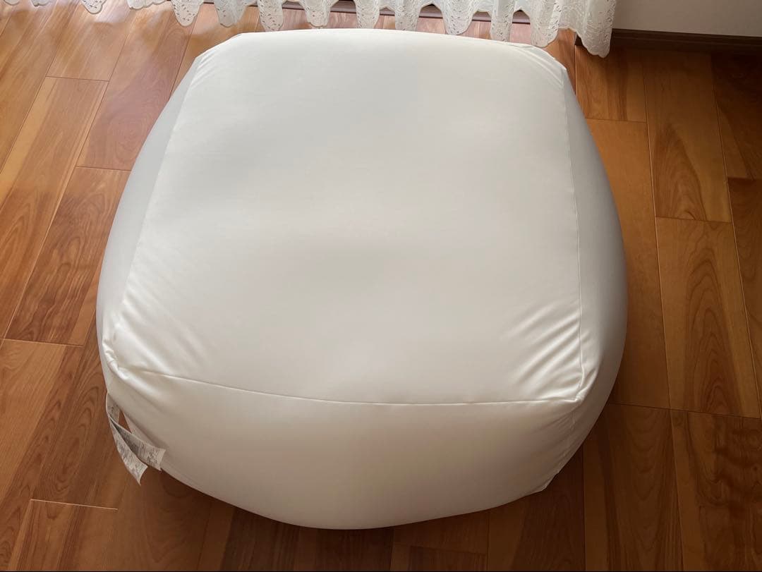 【ほぼ未使用】無印良品 体にフィットするソファ大・ネイビー 65×65×43cm