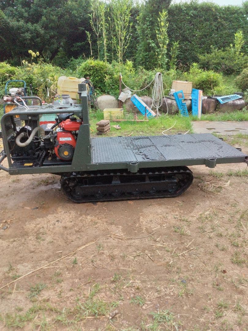 筑水 クローラー 運搬車 GL752 ウインチ搭載 (ガソリン)