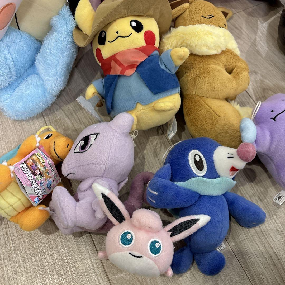 ポケモン ぬいぐるみ セット まとめ売り 化石博物館 ピカチュウ 32個