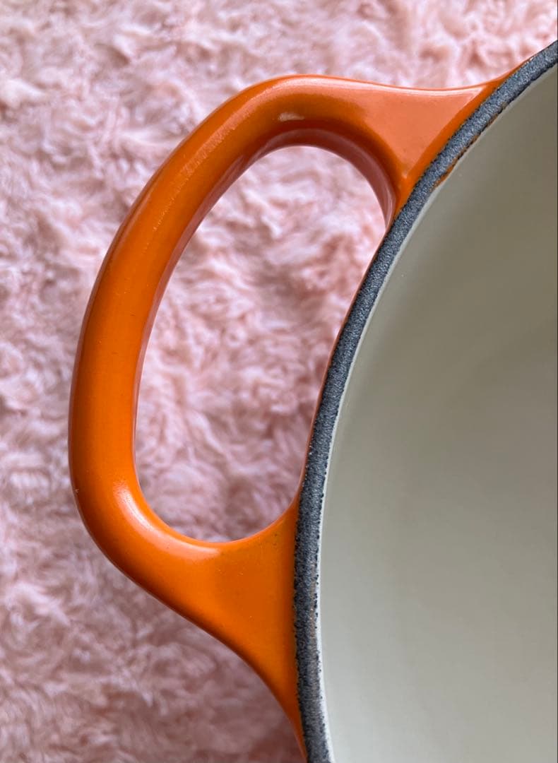 [美品] Le Creuset ル・クルーゼ　ココットロンド20cm両手鍋