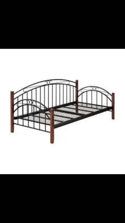 【美品】シングルベッド ソファ マットレス付き フランスベッド