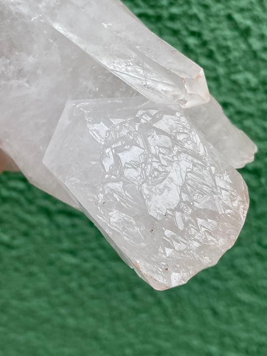 天然ピンク　稀少　マニカラン産　ヒマラヤ水晶　原石　天然石　置物