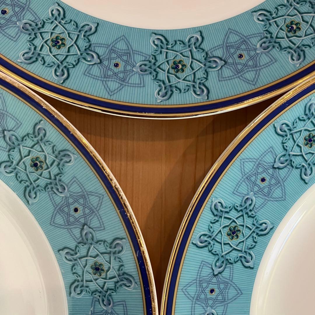 A2G54□ウェッジウッド ターコイズジュエル プレート3枚セット - メルカリ