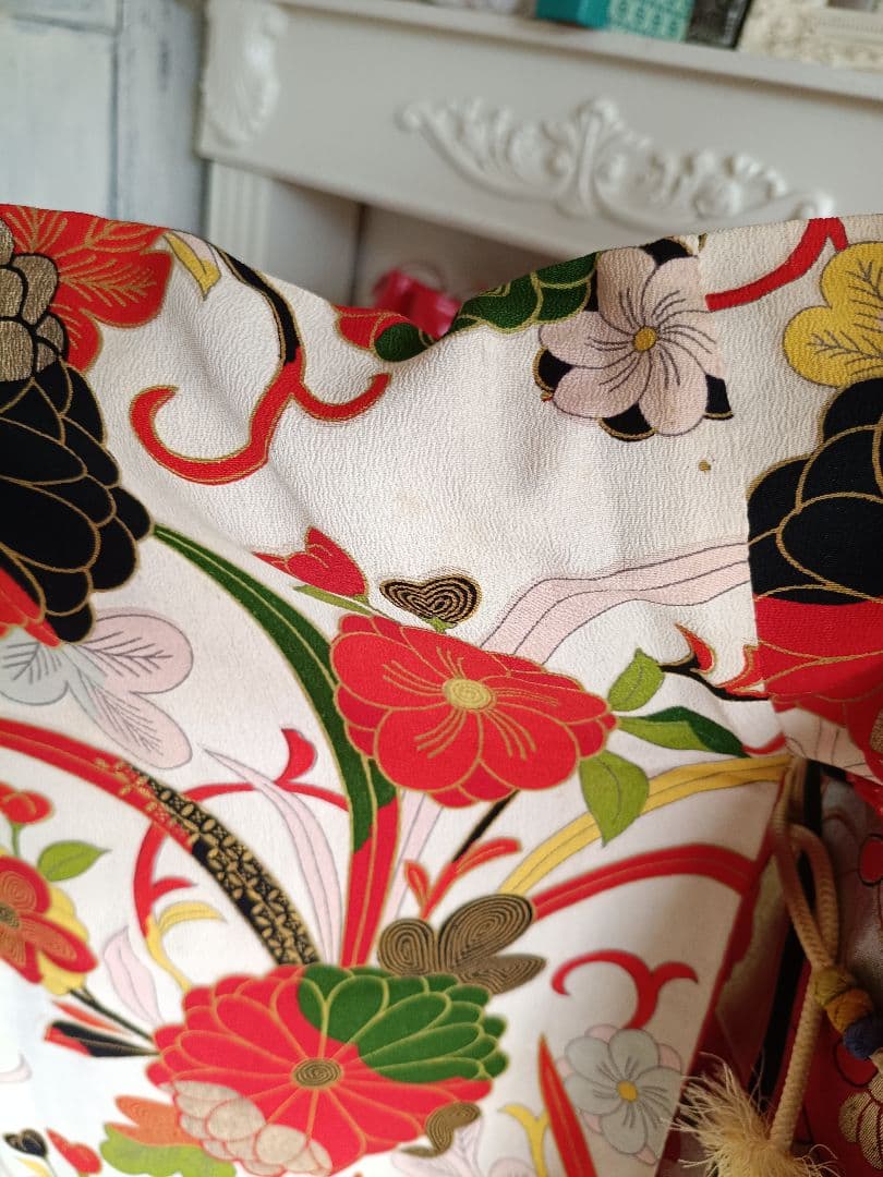 アンティーク個性的着物単品