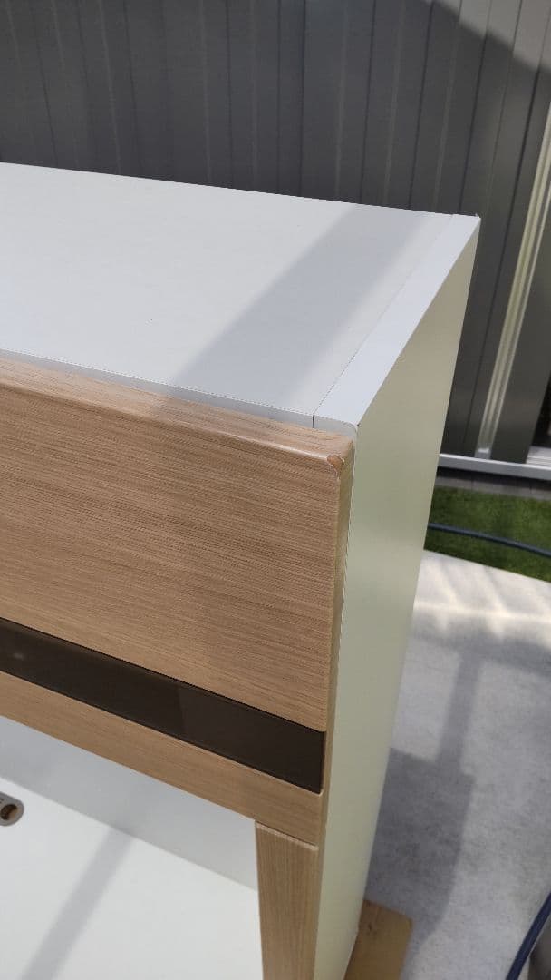 テレビボード・ホワイト✕ベージュ美品